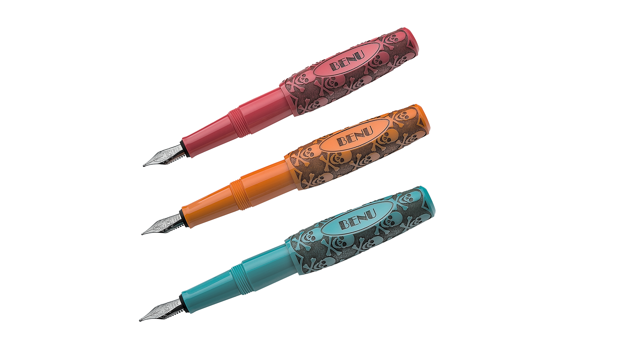 Jolly Roger Vintage — set of 3 pens